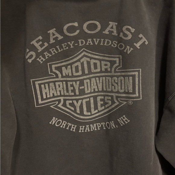Harley-Davidson black hoodie XL seacoast chapter/north hampton NH - Picture 3 of 5